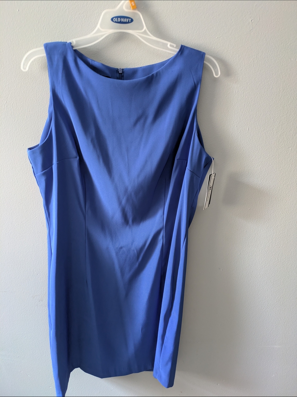 AB Studio Sleeveless Cobalt Blue Mini Dress